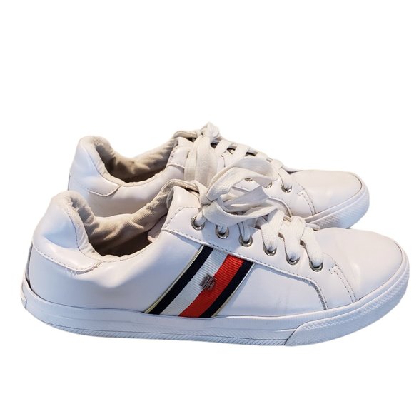 Tommy Hilfiger Wm's Lenka Lace up  Sneakers Size 7.5 - Picture 3 of 9